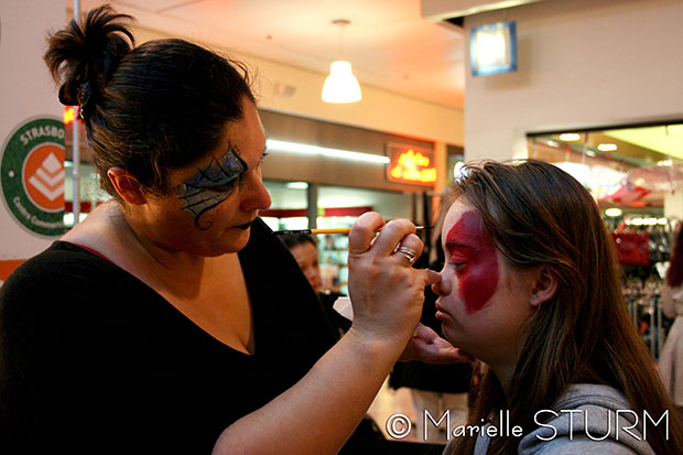 Backstage Maquillage d'Evènement Halloween Rouge