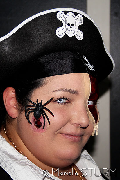 Pirate écorché - Halloween 2013